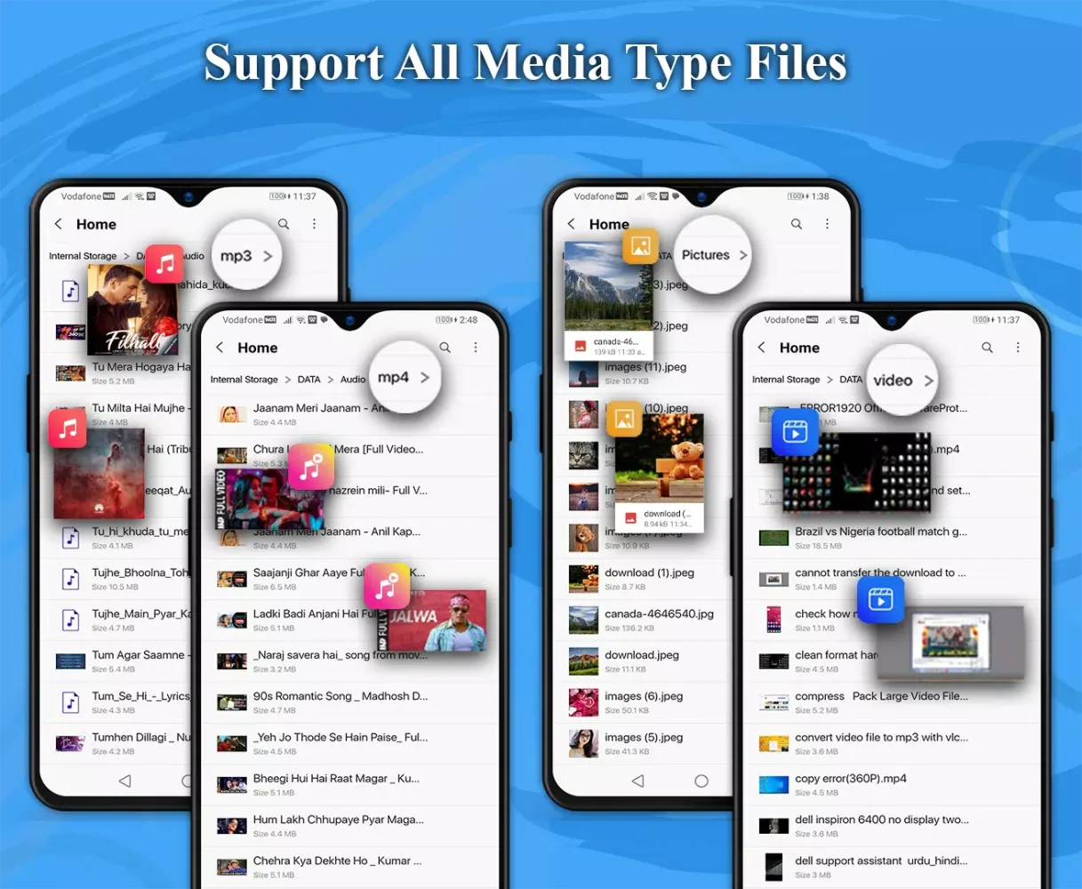 File Manager Screenshots