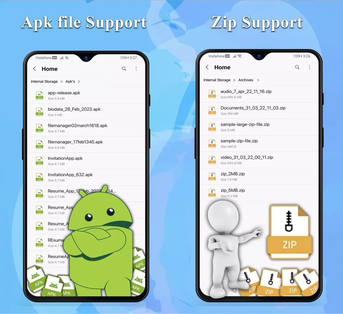 File Manager Screenshots