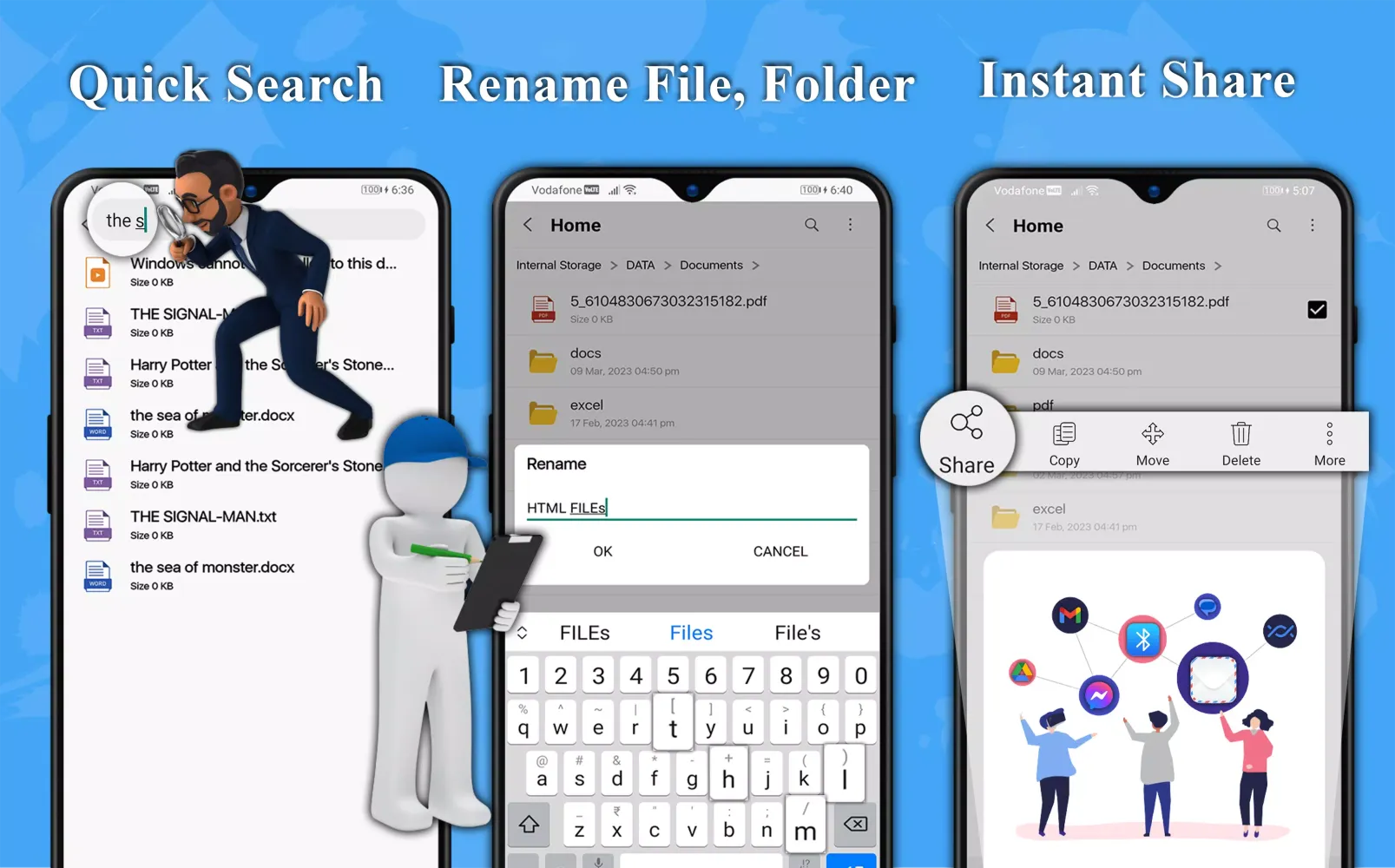 File Manager Screenshots
