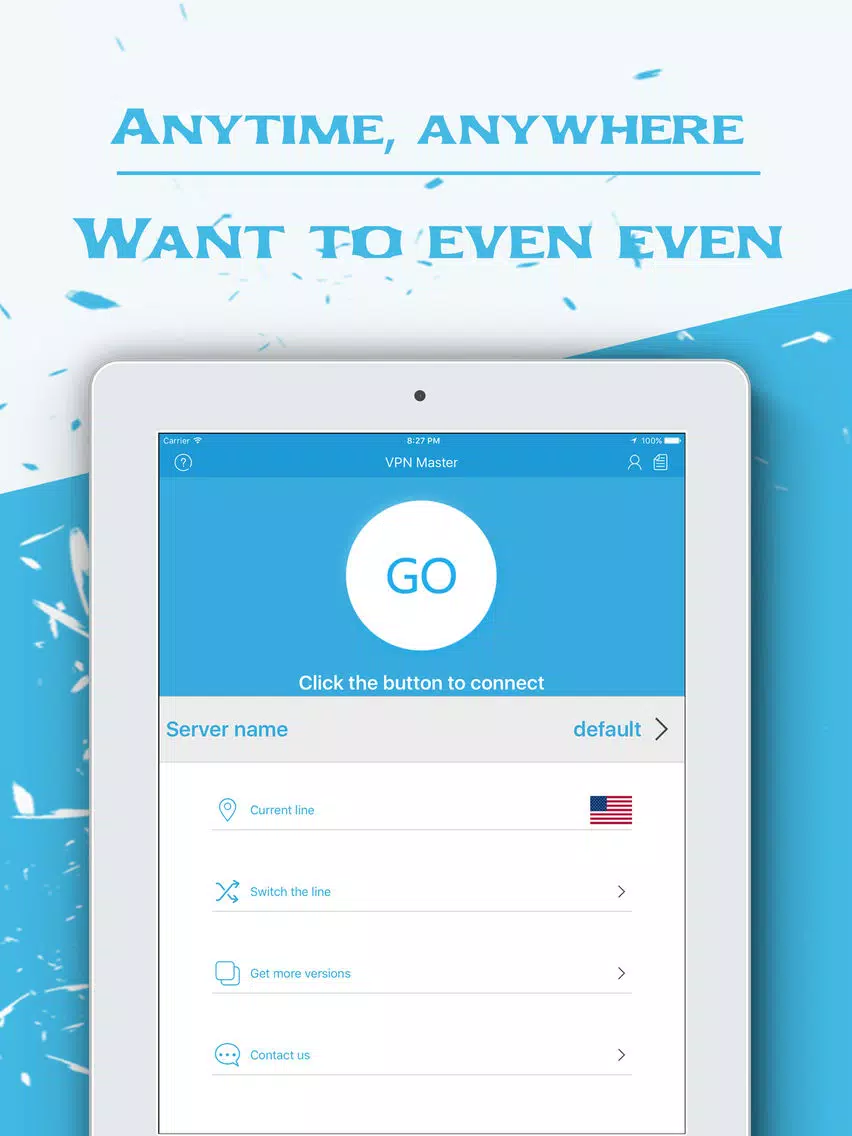 Captures d'écran de VPN Master - shield hotspot iPad 