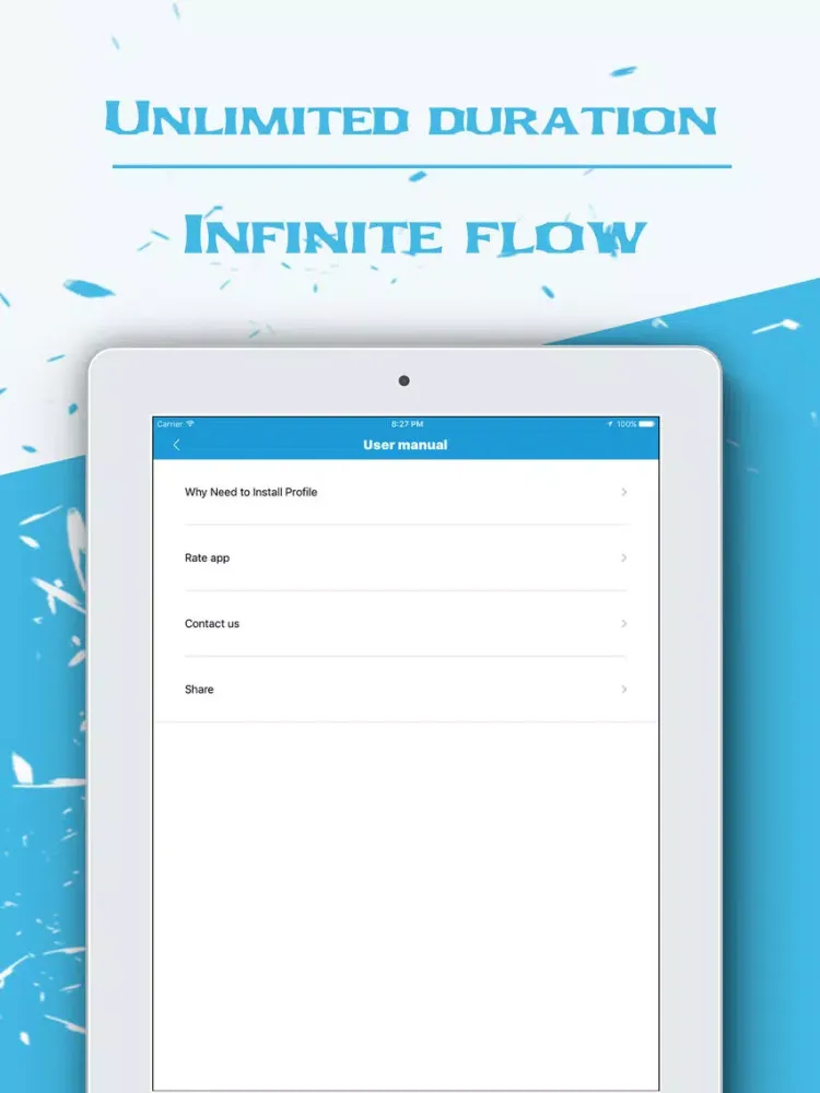 Capturas de pantalla de VPN Master - shield hotspot iPad