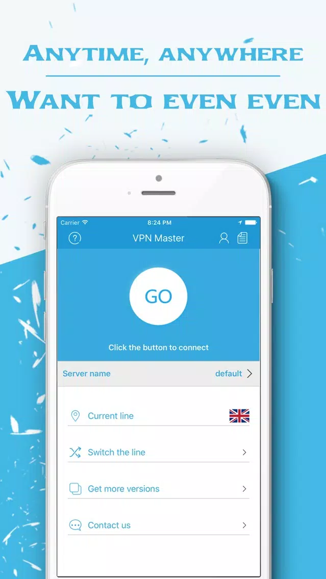 Captures d'écran de VPN Master - shield hotspot