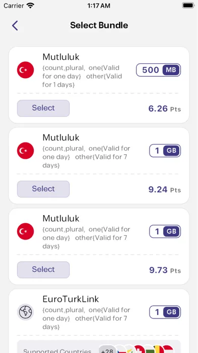 Tangkapan skrin eTravel