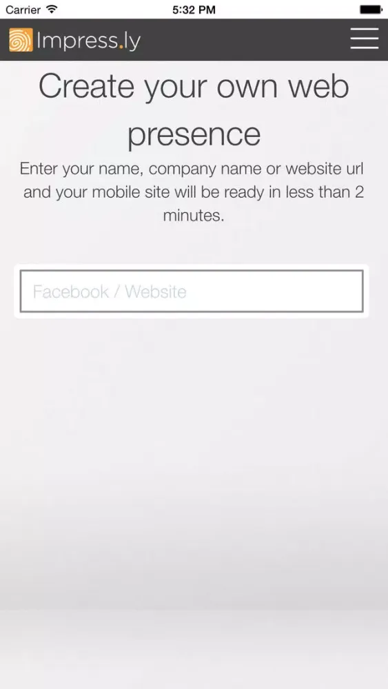 Impress.ly Builder 스크린샷