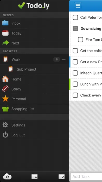 Todo.ly স্ক্রিনশট