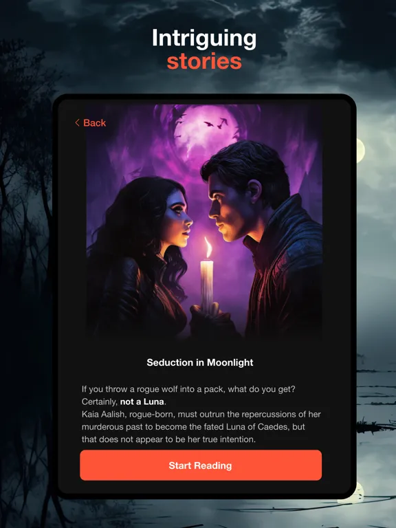 Werewolf Novel - Lycan Romance iPad  Screenshots
