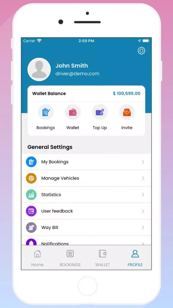Lynkup Transport Driver स्क्रीनशॉट