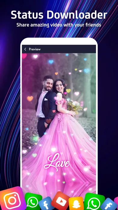 Capturas de pantalla de Status Video Maker