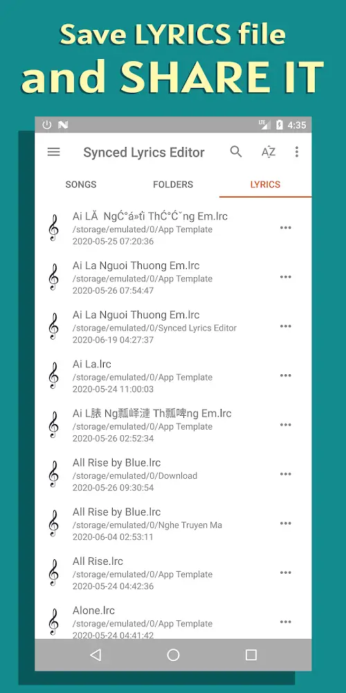 Synced Lyrics Editor-screenshot-5