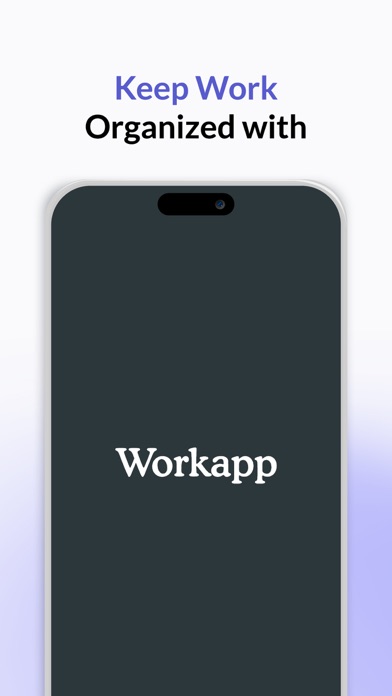 Tangkapan skrin Work App: Chat & Share Tasks