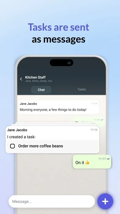 Work App: Chat & Share Tasks Screenshots