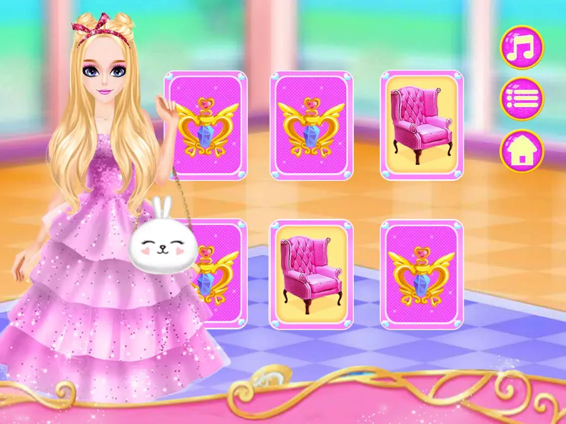 صور Princess Dressing - Challenge Memory & Makeover iPad 