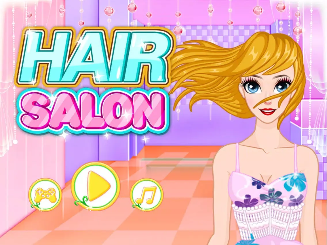 Hair Salon - Girls Makeover iPad  Ekran Görüntüleri