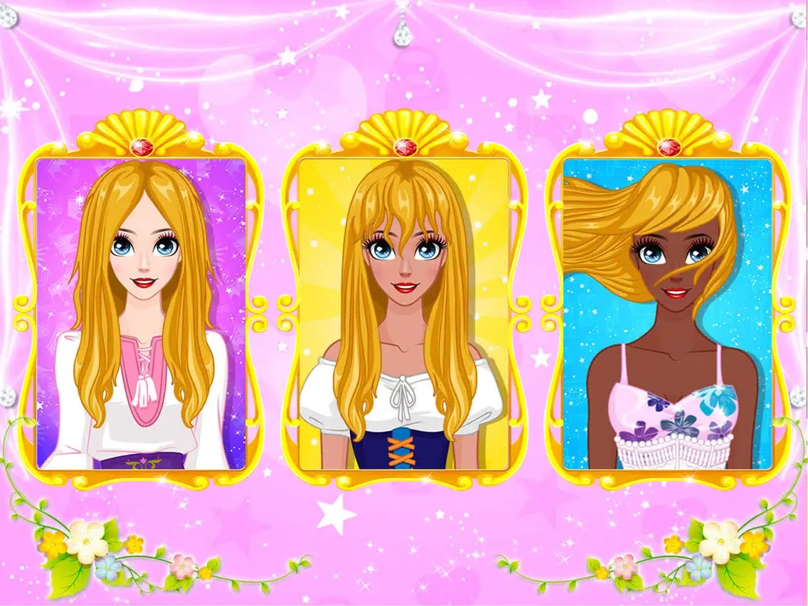 Hair Salon - Girls Makeover iPad  Ekran Görüntüleri
