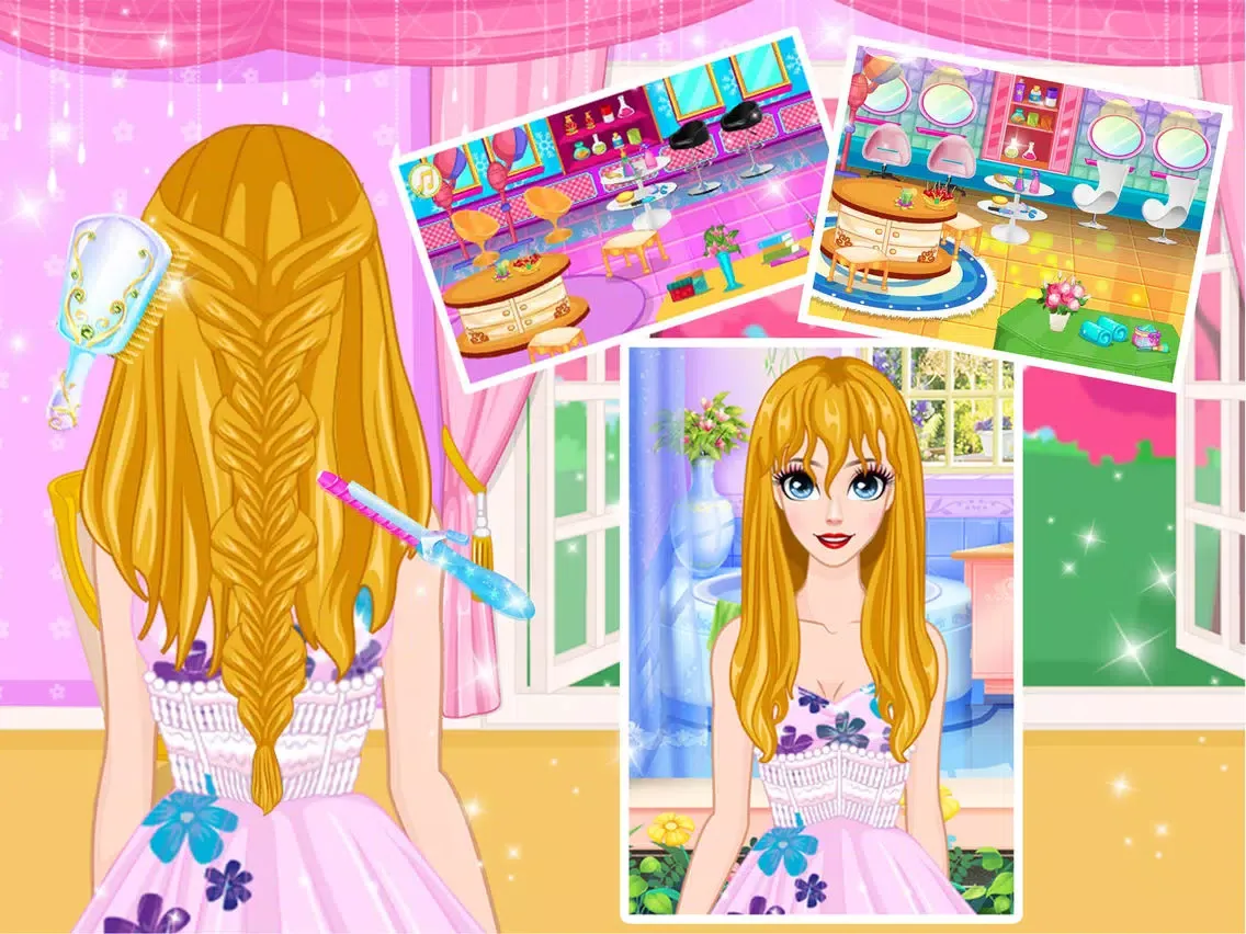 Hair Salon - Girls Makeover iPad  Ekran Görüntüleri