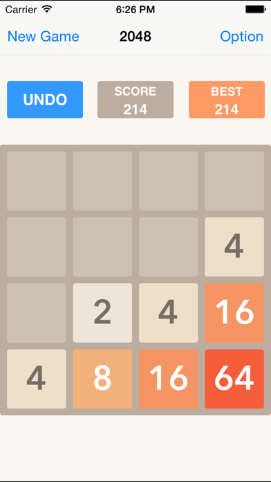 2048 UNDO HD Screenshots