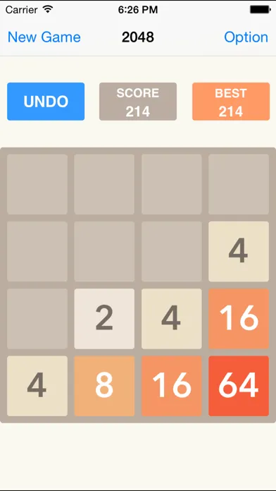 2048 UNDO HD應用截圖