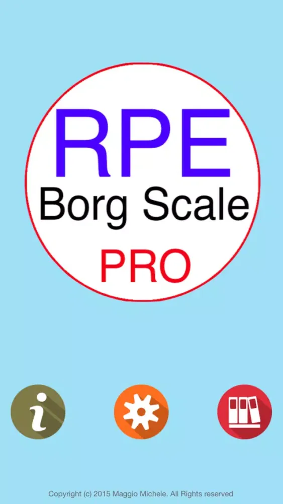 RPE BorgScale PRO 스크린샷