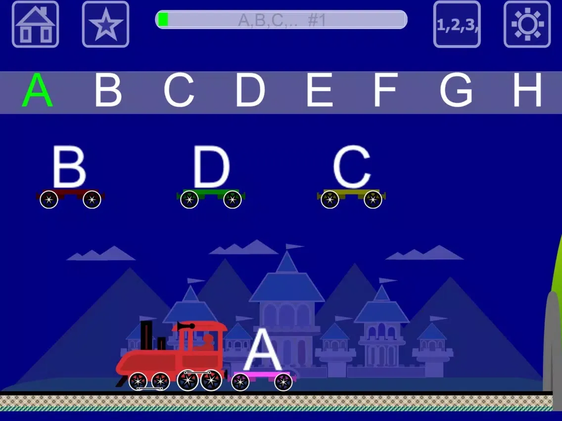 Capturas de pantalla de ABC & Math Learning Train iPad 
