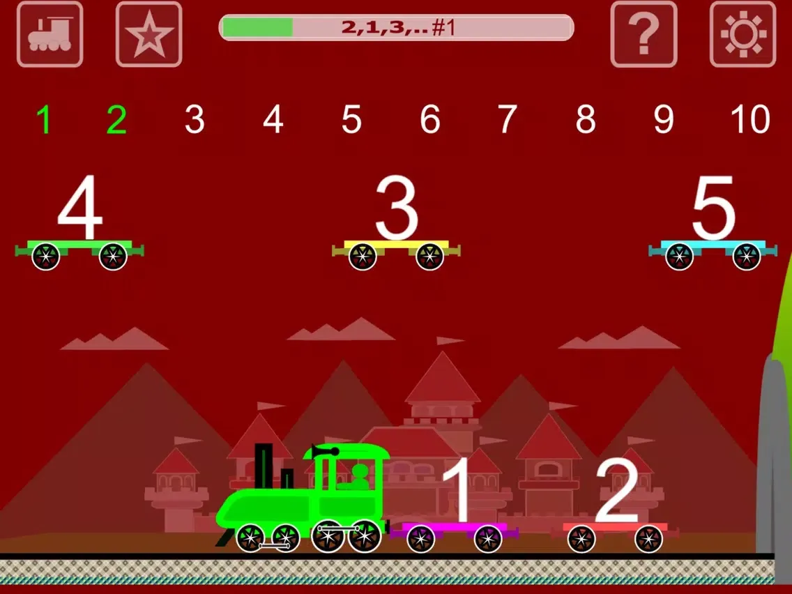 Capturas de pantalla de ABC & Math Learning Train iPad 