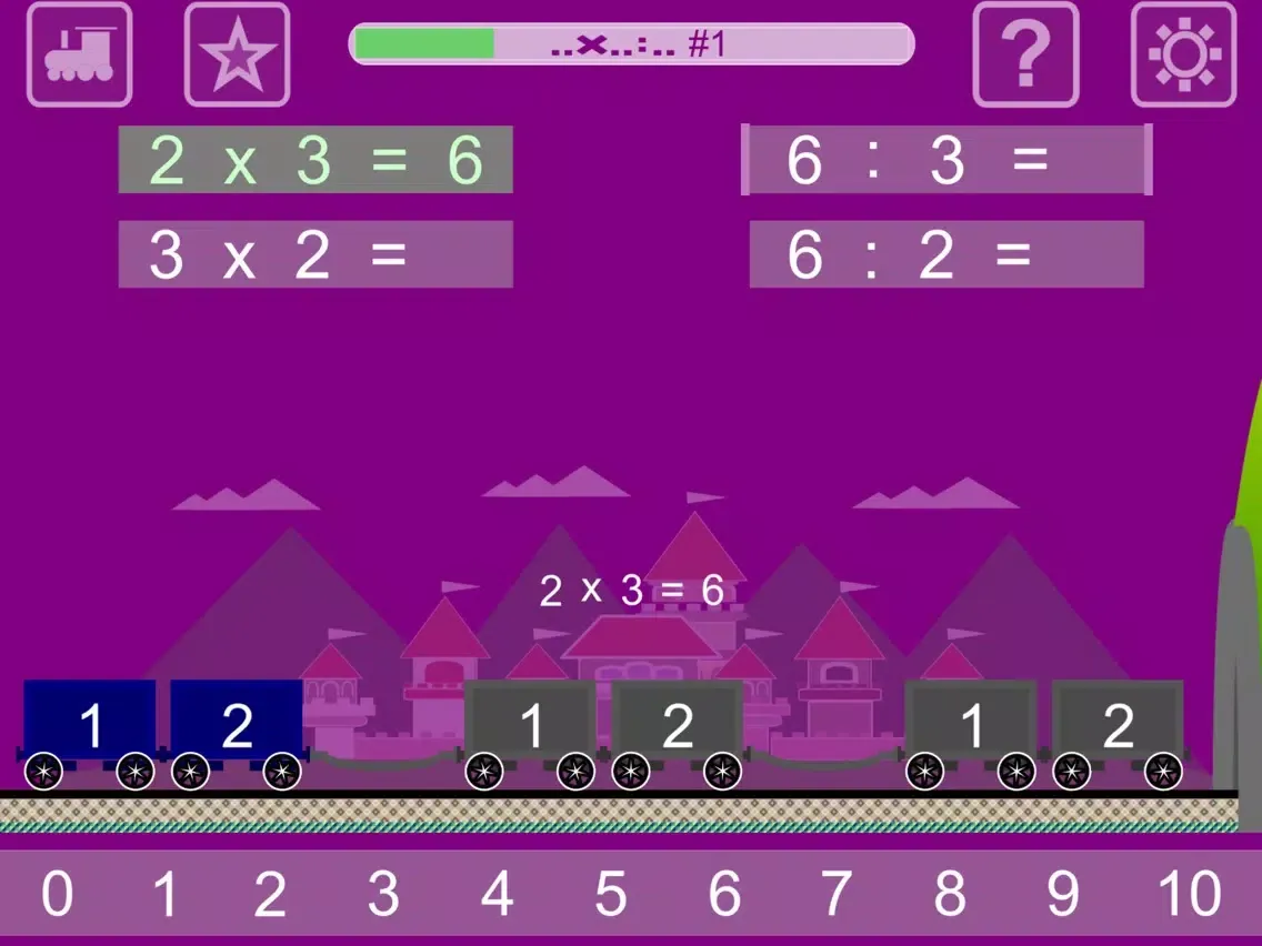 Capturas de pantalla de ABC & Math Learning Train iPad 