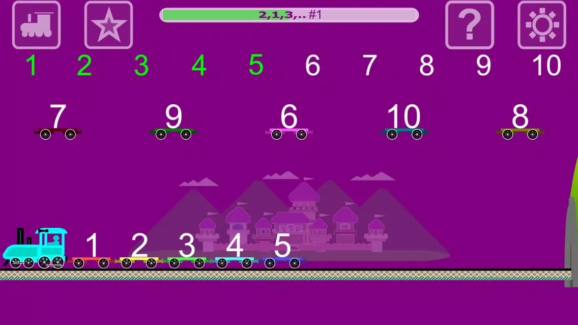 Capturas de pantalla de ABC & Math Learning Train