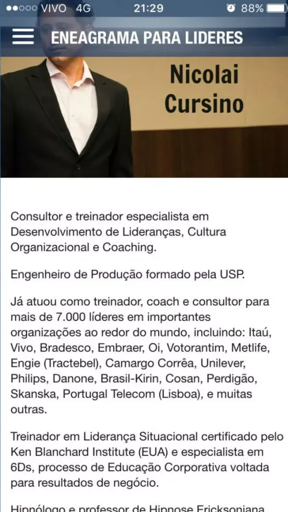 Eneagrama para Lideres Screenshots
