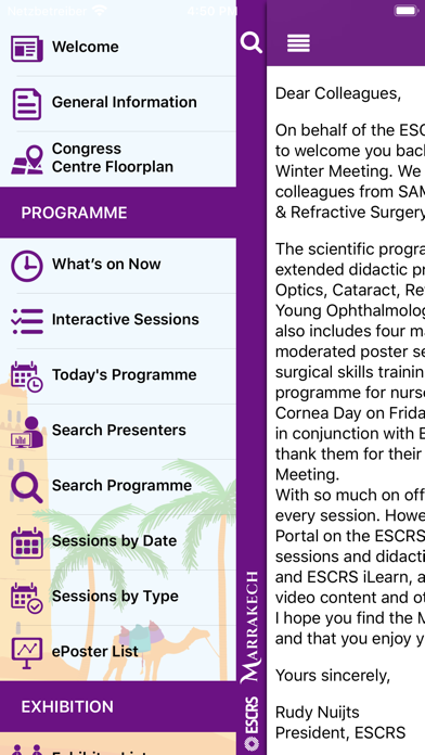 ESCRS Marrakech 2020 Screenshots