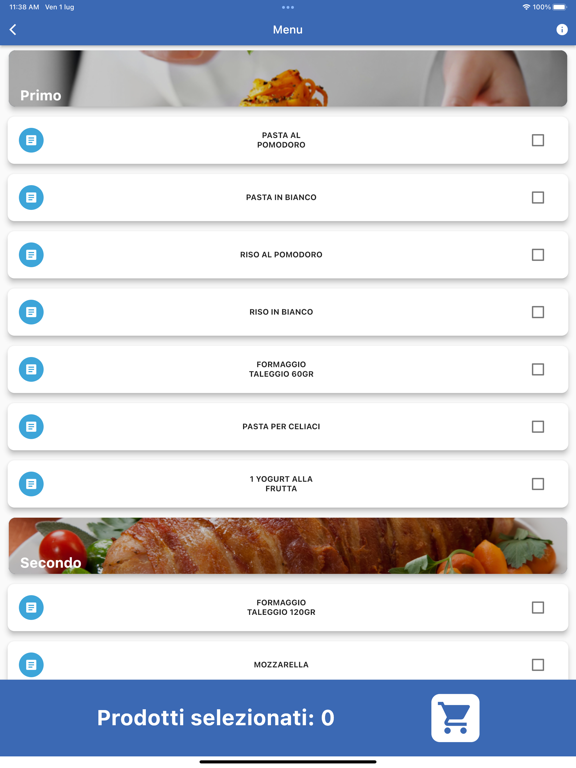 Capturas de tela do App GVR iPad 