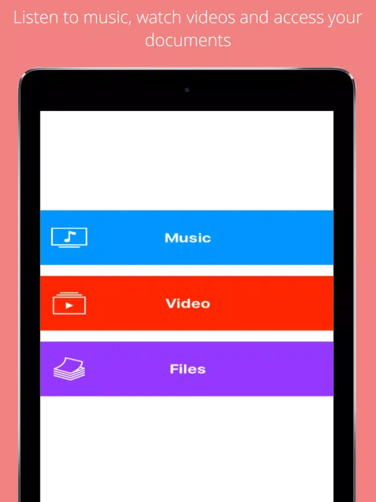 Captures d'écran de Mobs File Manager iPad 