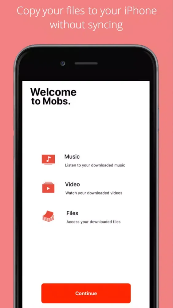 Captures d'écran de Mobs File Manager