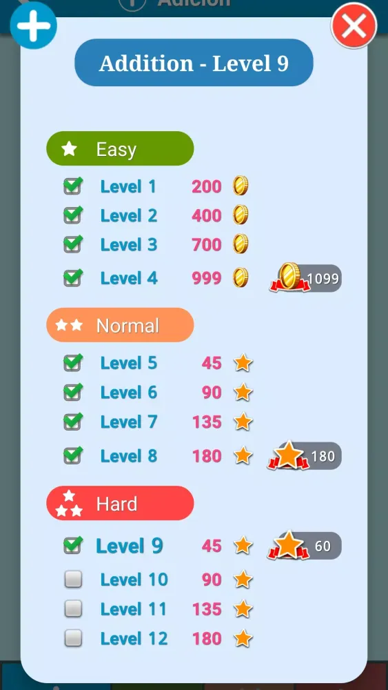 Ảnh chụp màn hình của Math Challenges : Math Games