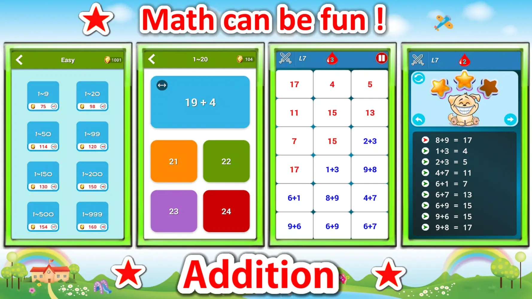 Ảnh chụp màn hình của Math Challenges : Math Games