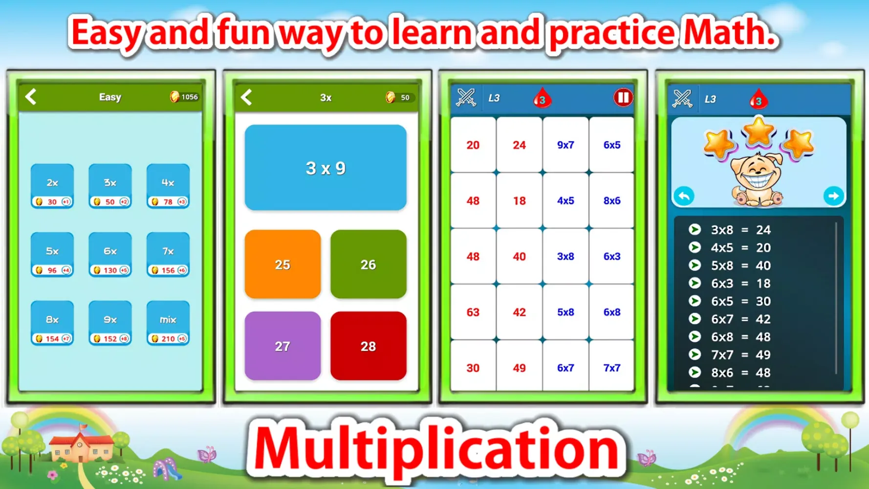 Ảnh chụp màn hình của Math Challenges : Math Games
