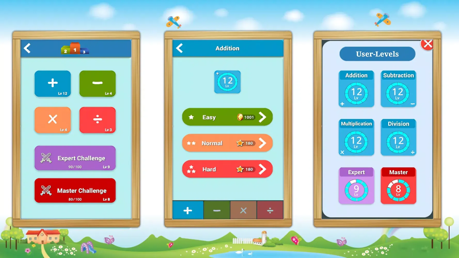 Ảnh chụp màn hình của Math Challenges : Math Games