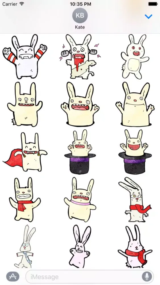 صور Bunnies! The DoodleBomb Collection