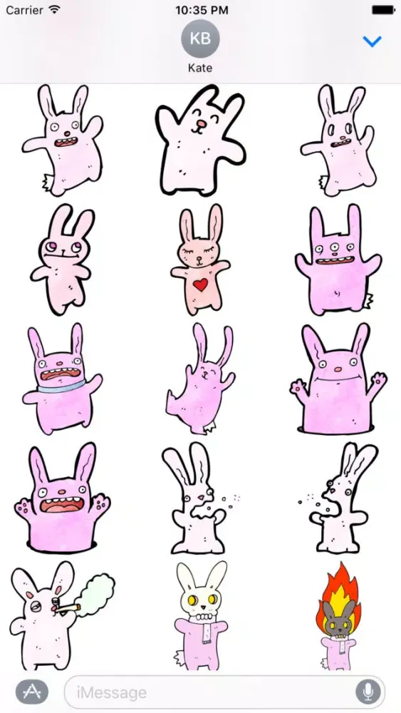 صور Bunnies! The DoodleBomb Collection