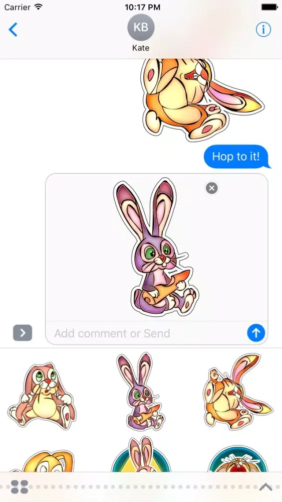 Capturas de tela do Bunny Hoppers