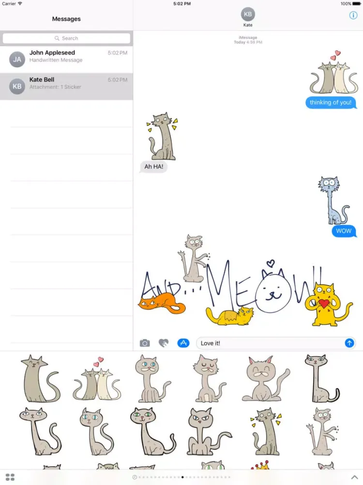 Cats! The DoodleBomb Collection iPad  سکرین شاٹس