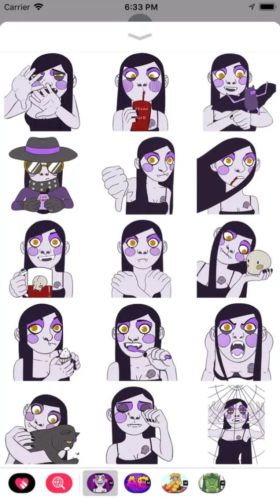 Zrzuty ekranu Purple Cheeks
