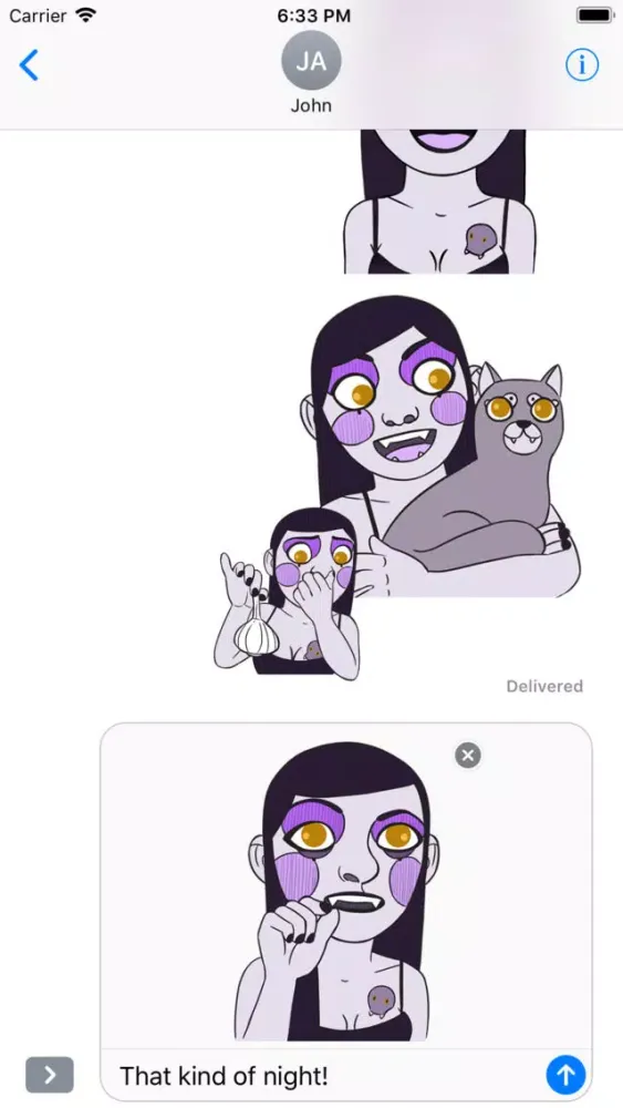 Zrzuty ekranu Purple Cheeks