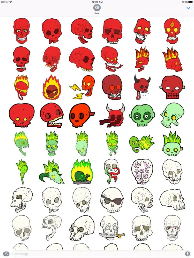 Skulls3! The DoodleBomb Collection iPad Screenshots