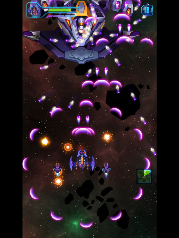 Galaxy Wars - Fighter Force iPad 應用截圖