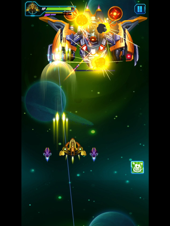 Galaxy Wars - Fighter Force iPad 應用截圖