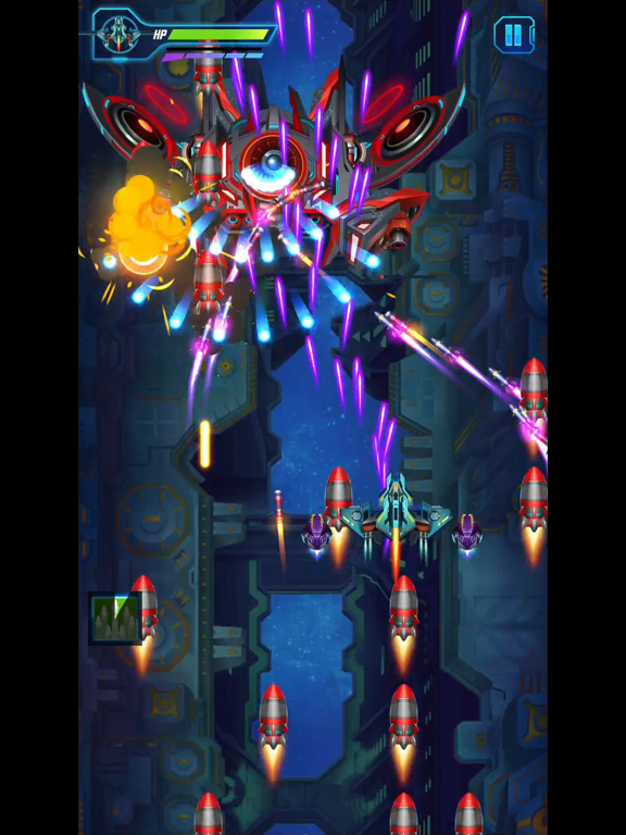 Galaxy Wars - Fighter Force iPad 應用截圖