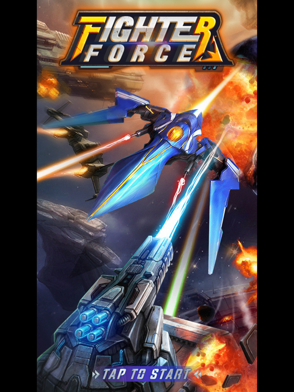 Galaxy Wars - Fighter Force iPad 應用截圖