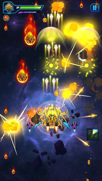 Tangkapan skrin Galaxy Wars - Fighter Force