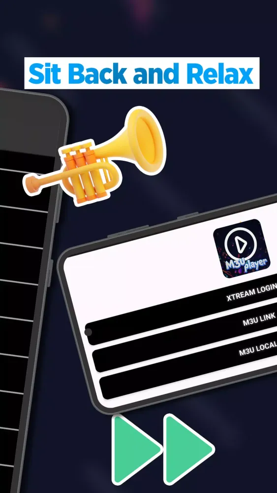 M3U Player: Edit, Test & Check Screenshots