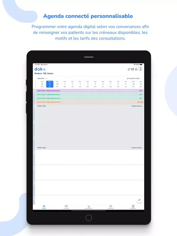 dokPro - application Médecins iPad  スクリーンショット