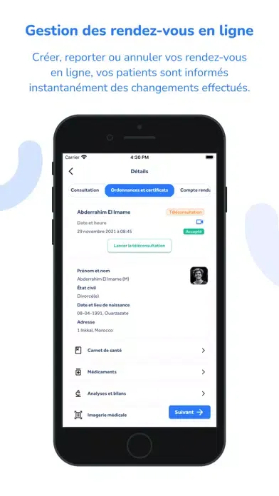 dokPro - application Médecins スクリーンショット